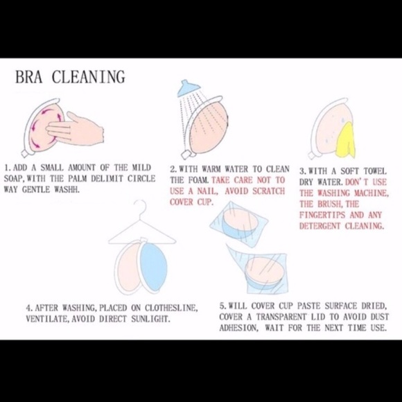 5 STAR MUST HAVE pushup Lace up sticky bra - Picture 6 of 8